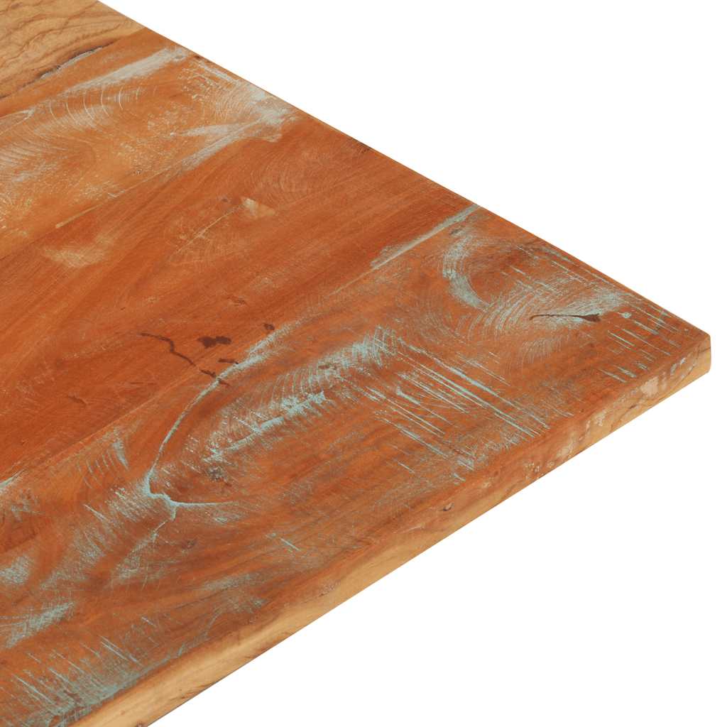 Dessus de table rectangulaire 70x80 cm 25-27 mm Bois récupéré - XIOS