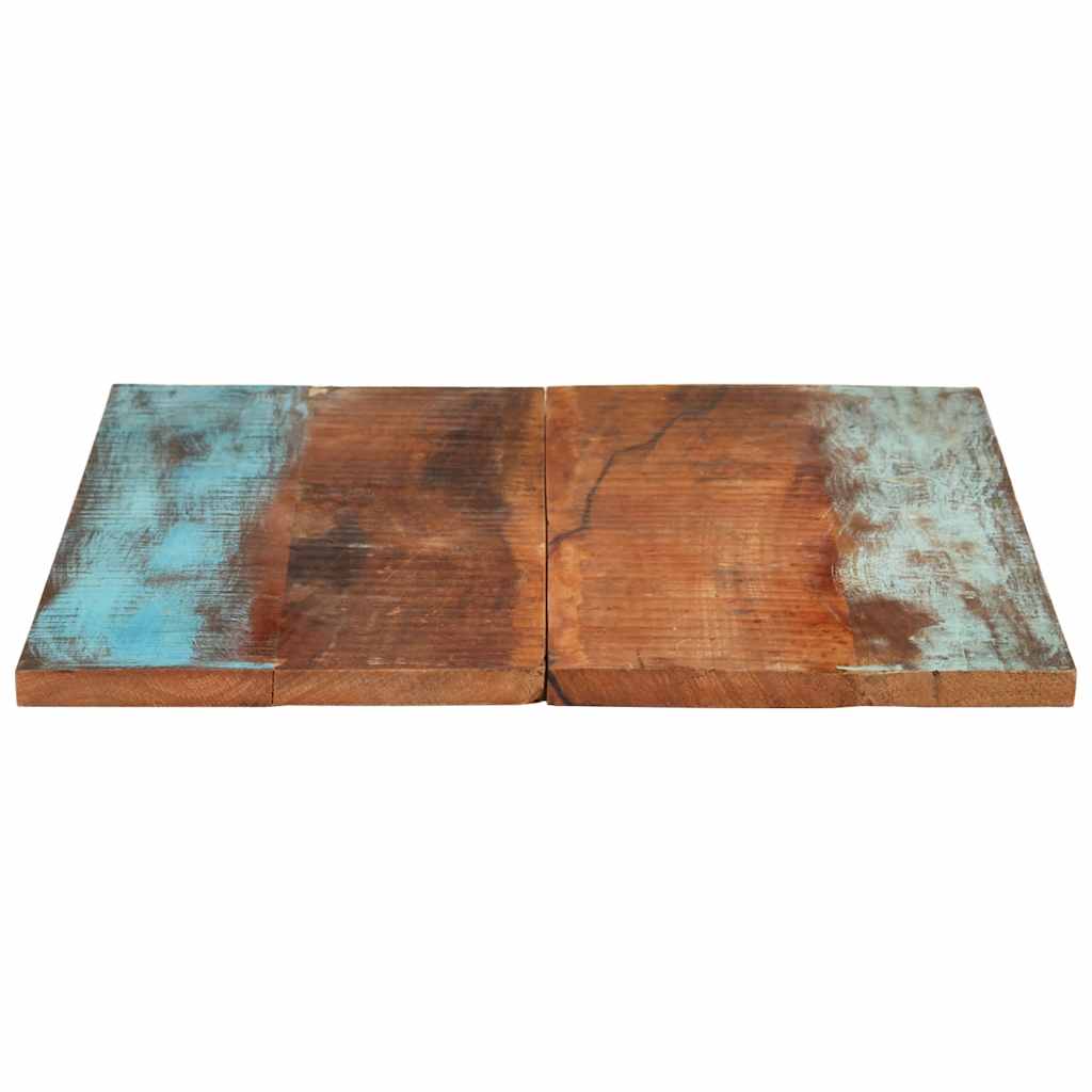 Dessus de table rectangulaire 70x90 cm 25-27 mm Bois récupéré - XIOS