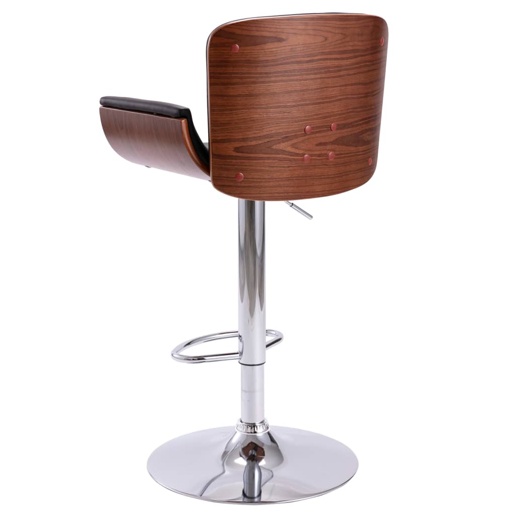 Tabouret de bar Noir Similicuir - XIOS