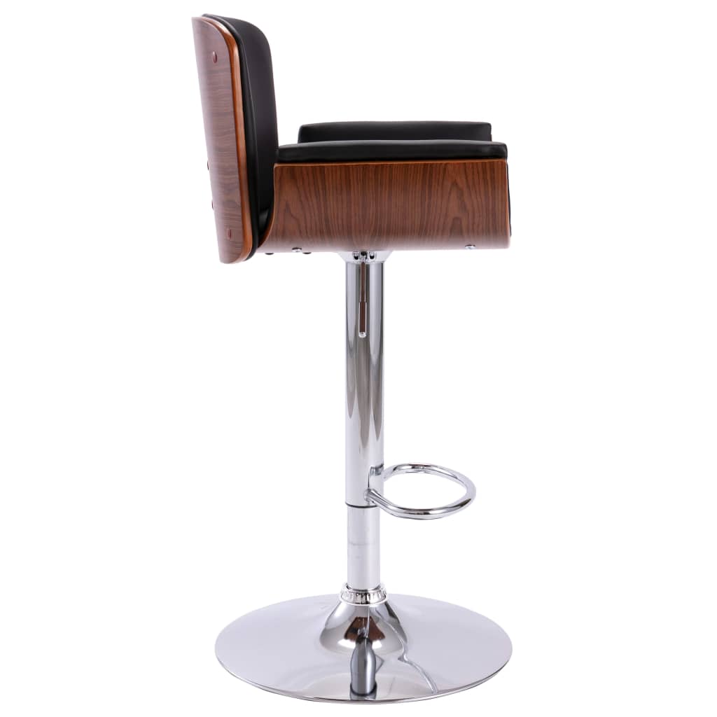 Tabouret de bar Noir Similicuir - XIOS
