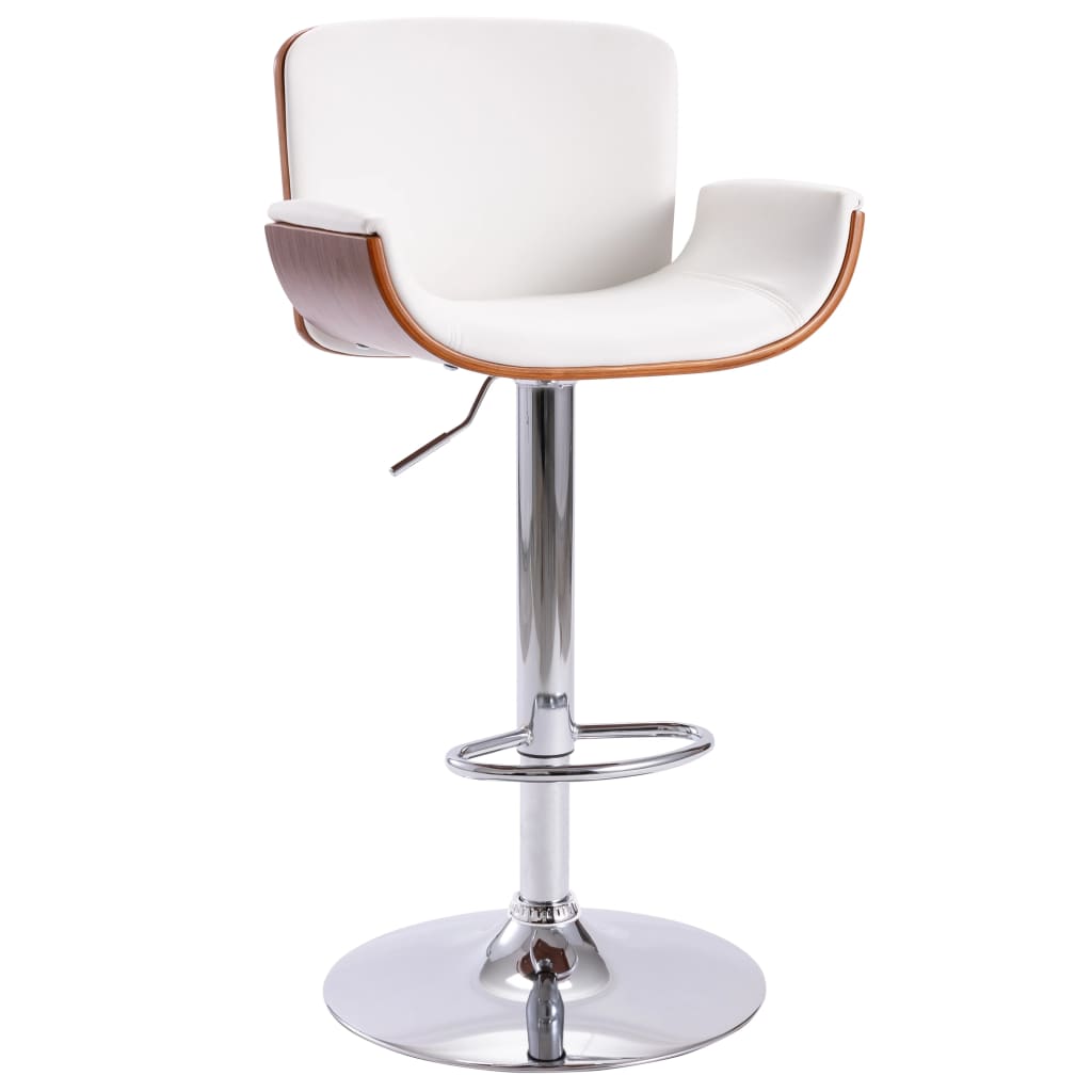 Tabouret de bar Blanc Similicuir - XIOS