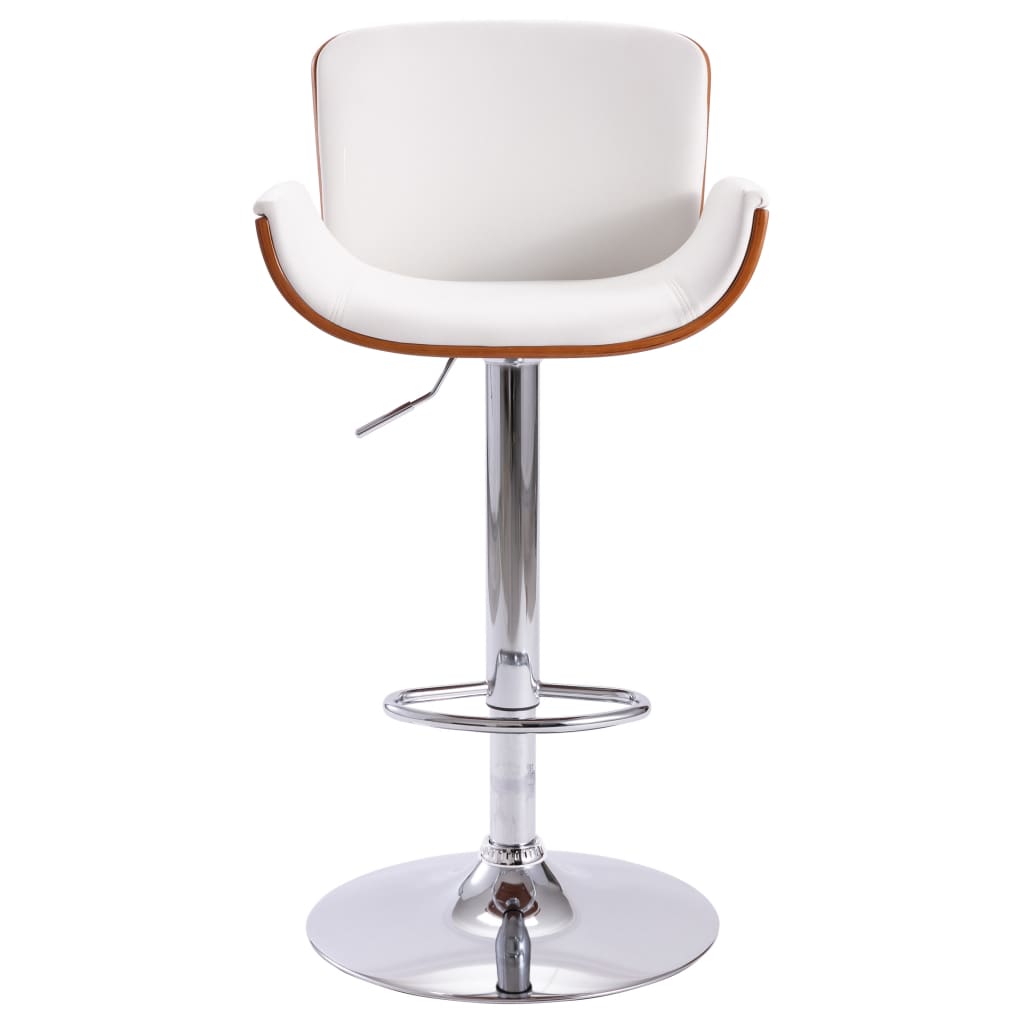 Tabouret de bar Blanc Similicuir - XIOS