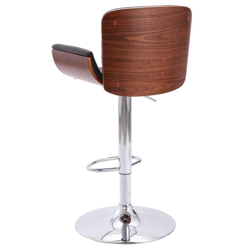 Tabouret de bar Gris Tissu - XIOS