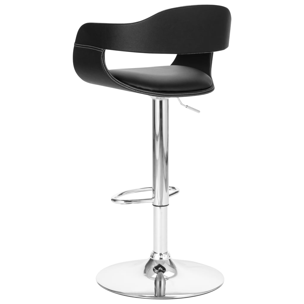 Tabouret de bar Noir Similicuir - XIOS