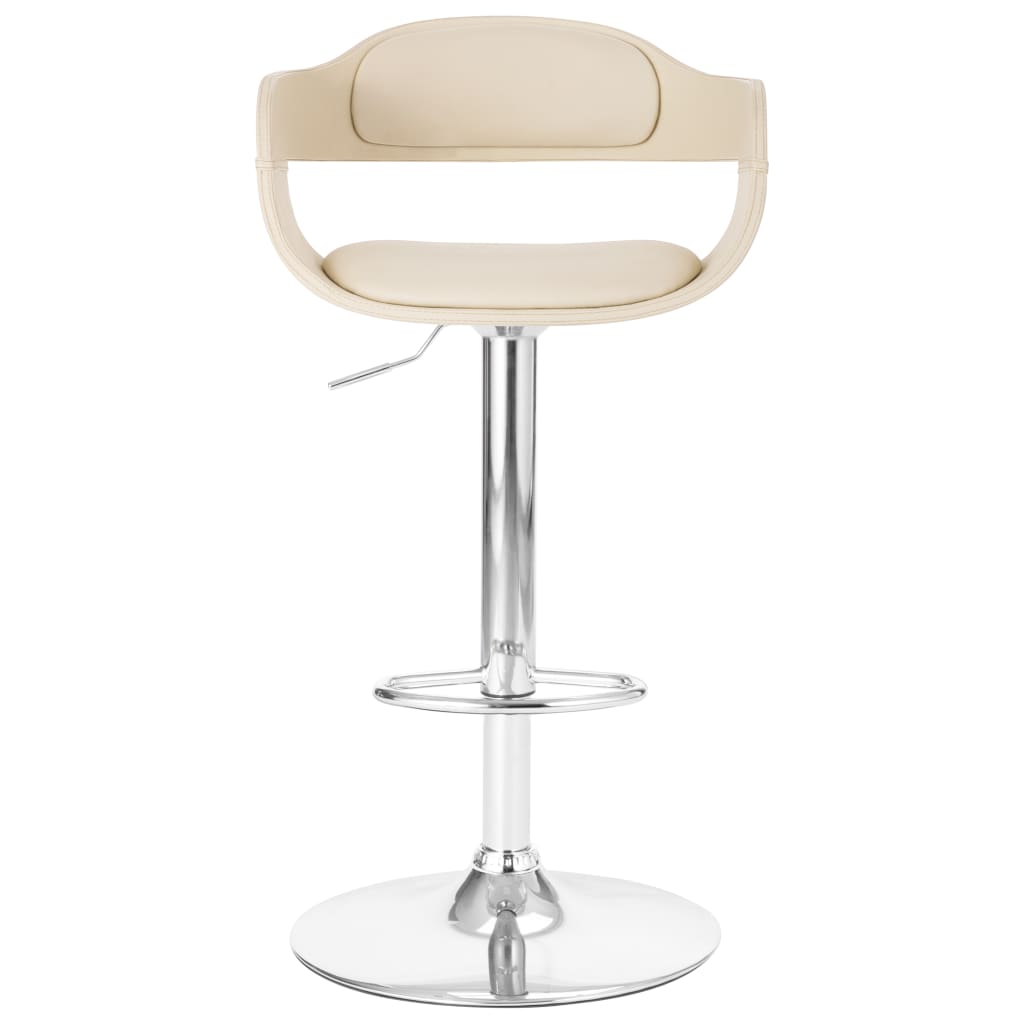 Tabouret de bar Blanc Similicuir - XIOS