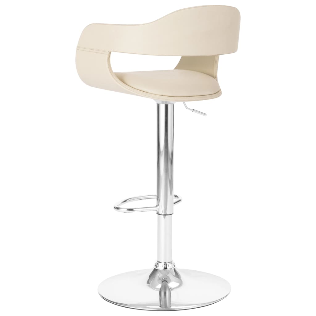 Tabouret de bar Blanc Similicuir - XIOS