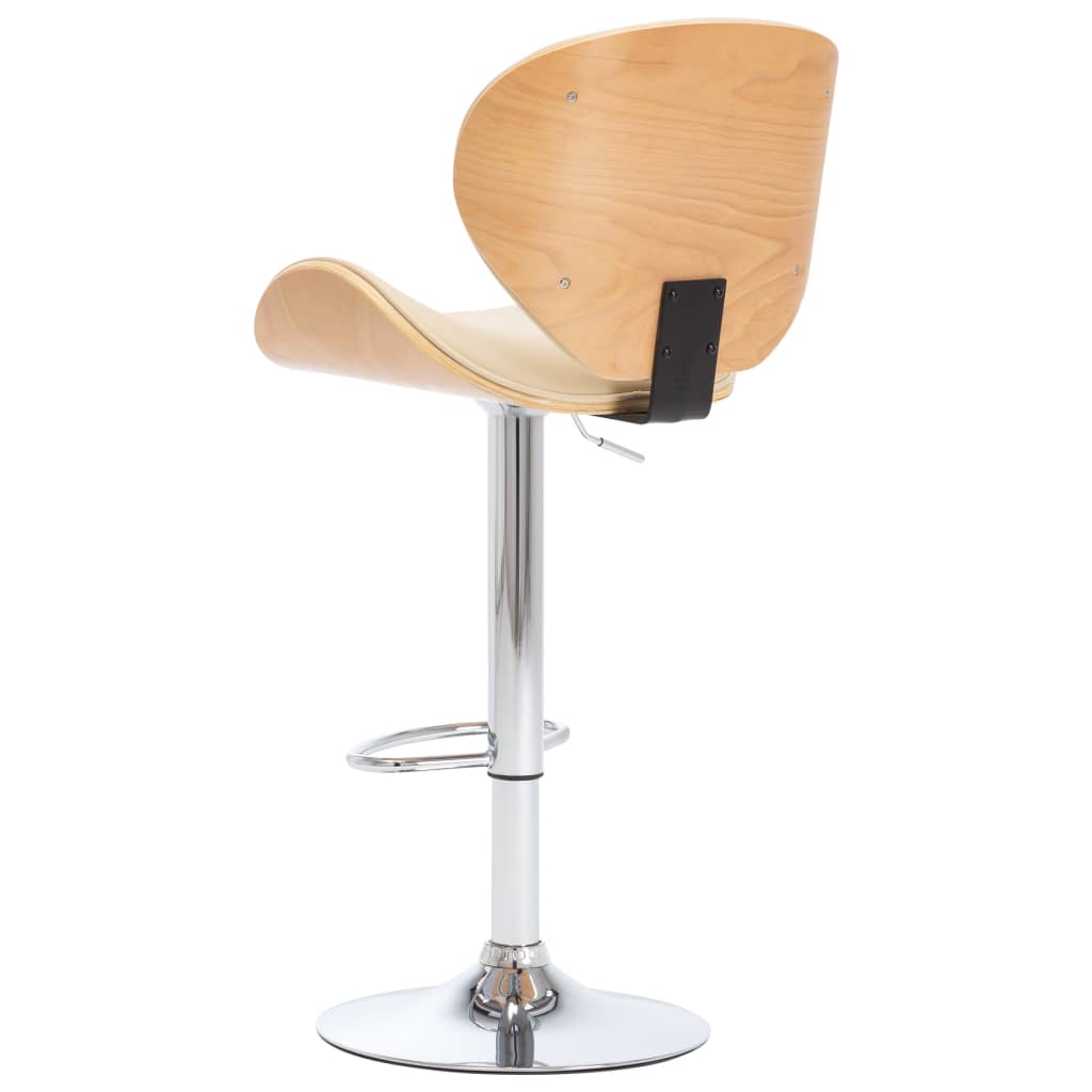 Tabouret de bar Crème Similicuir - XIOS