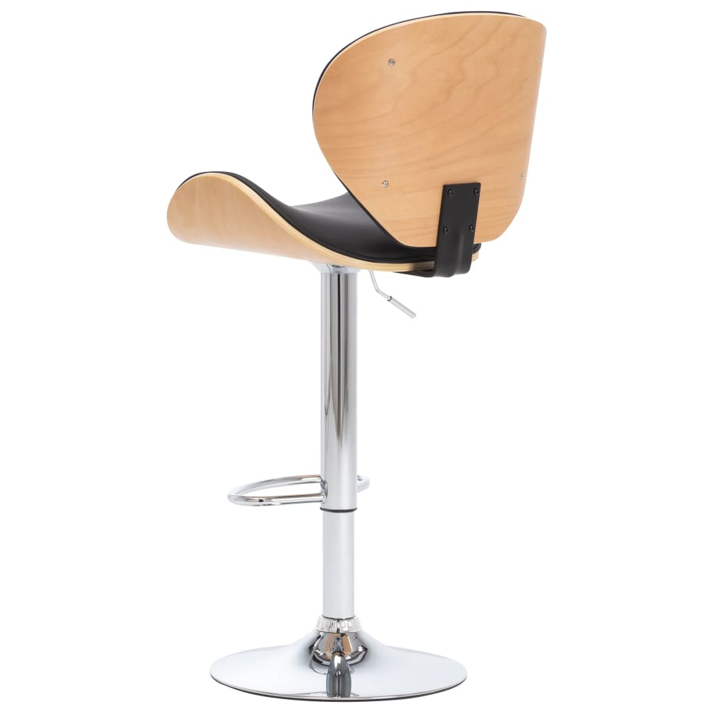 Tabouret de bar Noir Similicuir - XIOS
