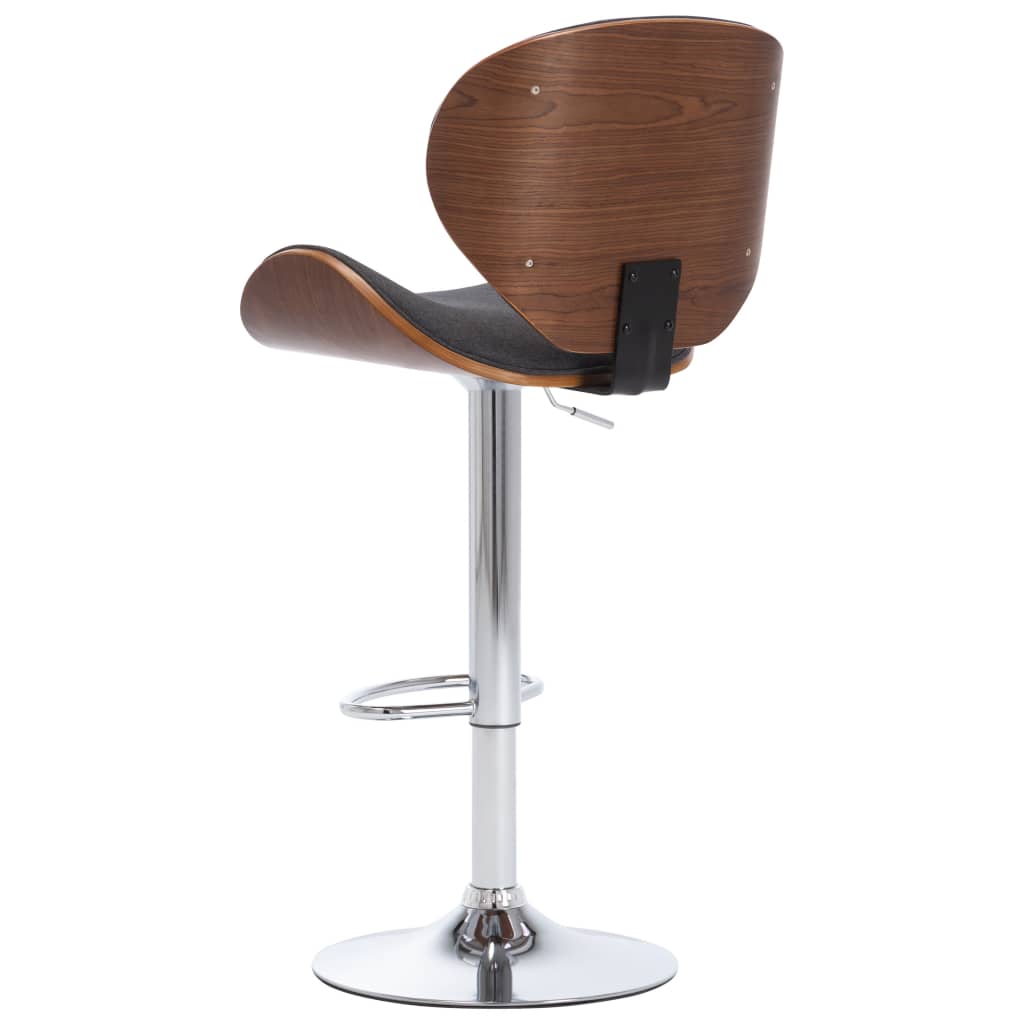 Tabouret de bar Gris Tissu - XIOS