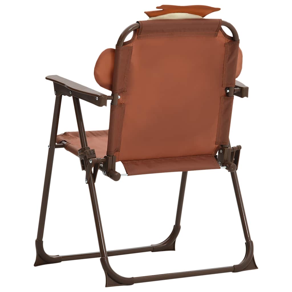 Ensemble de bistro avec parasol pour enfants 3 pcs Marron - XIOS