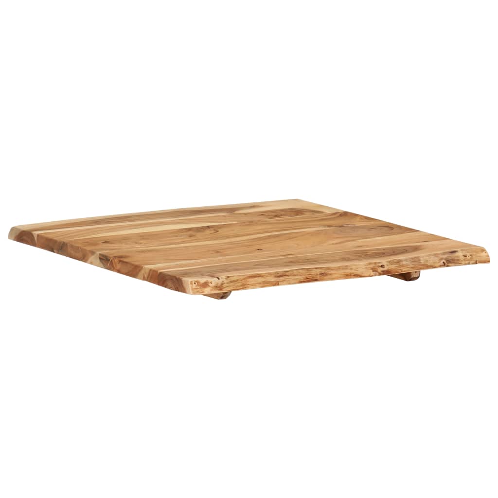 Dessus de table Bois d'acacia massif 58x(50-60)x2,5 cm - XIOS