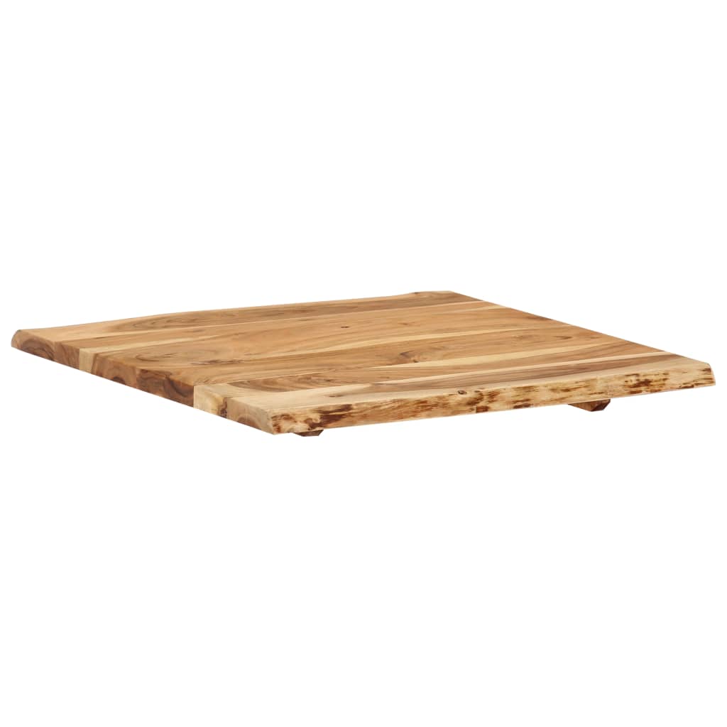 Dessus de table Bois d'acacia massif 58x(50-60)x2,5 cm - XIOS