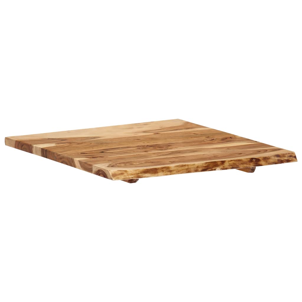 Dessus de table Bois d'acacia massif 58x(50-60)x2,5 cm - XIOS