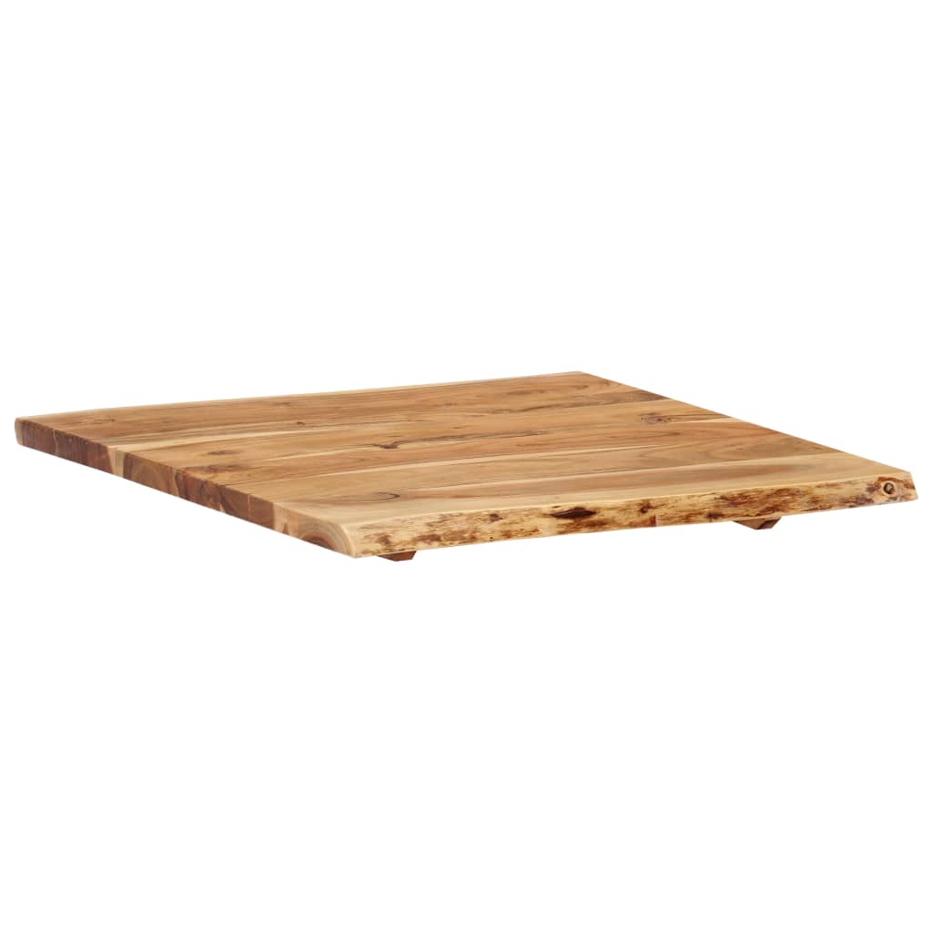 Dessus de table Bois d'acacia massif 58x(50-60)x2,5 cm - XIOS
