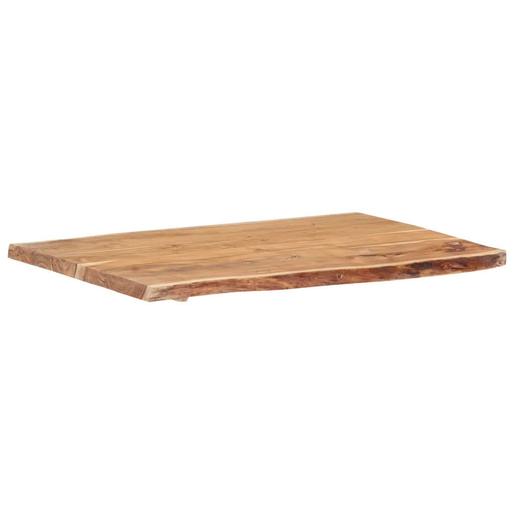Dessus de table Bois d'acacia massif 100x(50-60)x3,8 cm - XIOS