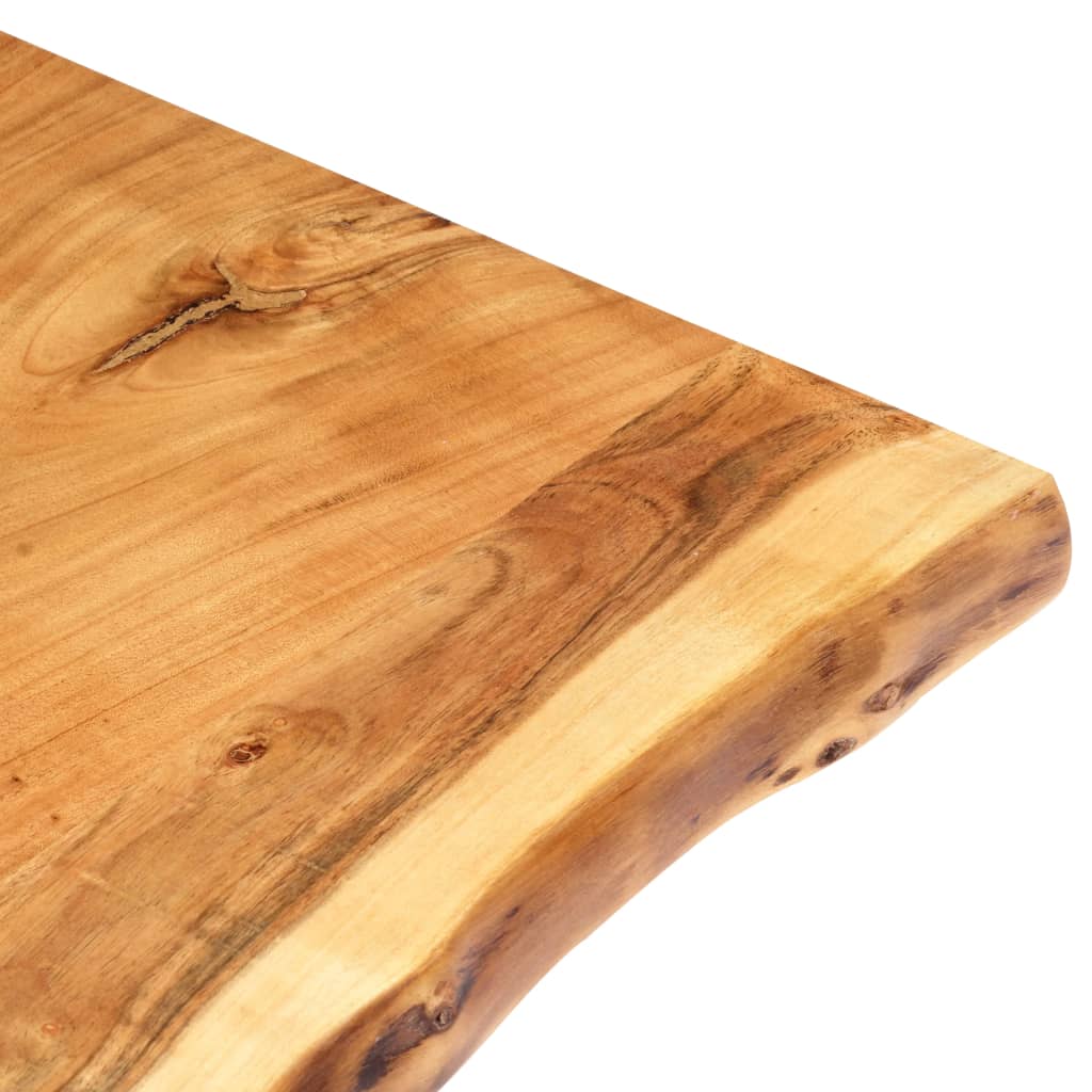 Dessus de table Bois d'acacia massif 118x(50-60)x2,5 cm - XIOS