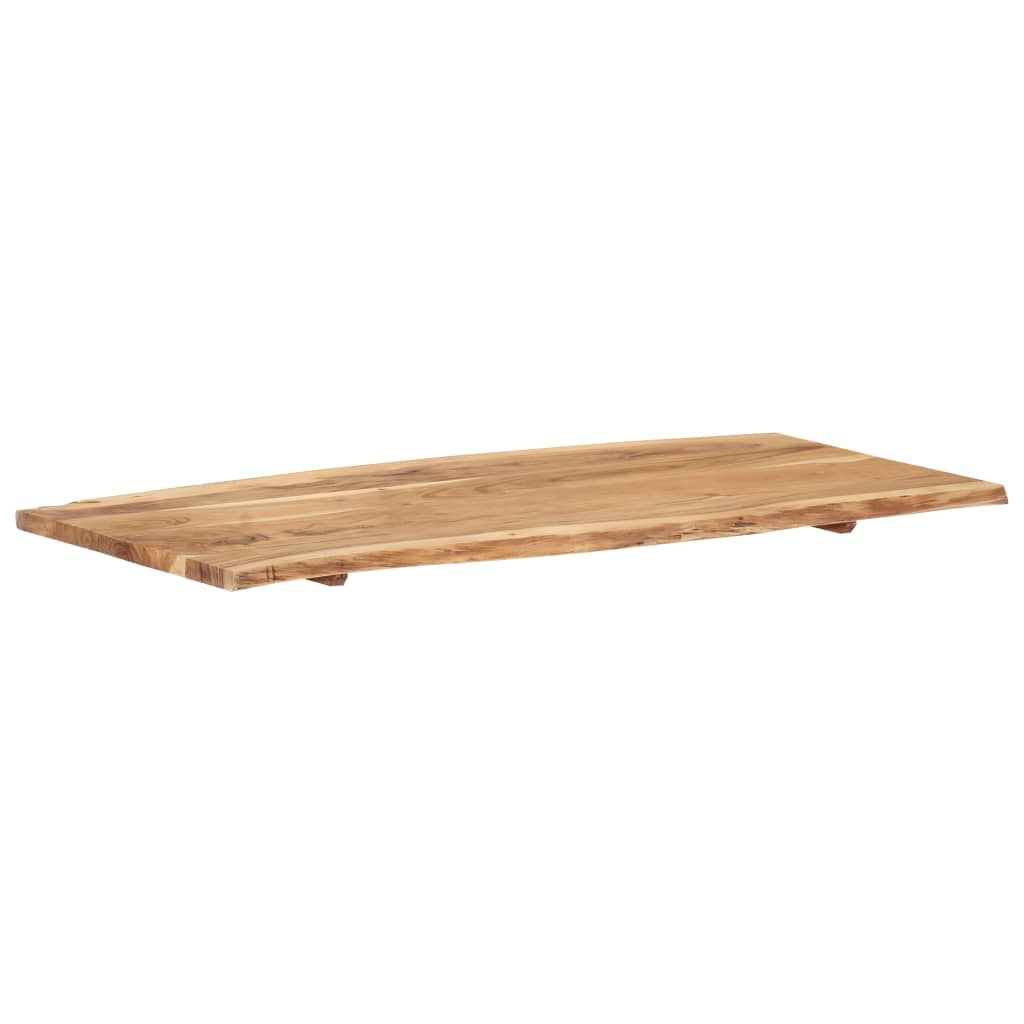 Dessus de table Bois d'acacia massif 118x(50-60)x2,5 cm - XIOS