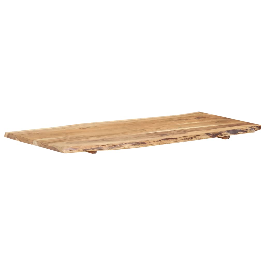 Dessus de table Bois d'acacia massif 118x(50-60)x2,5 cm - XIOS