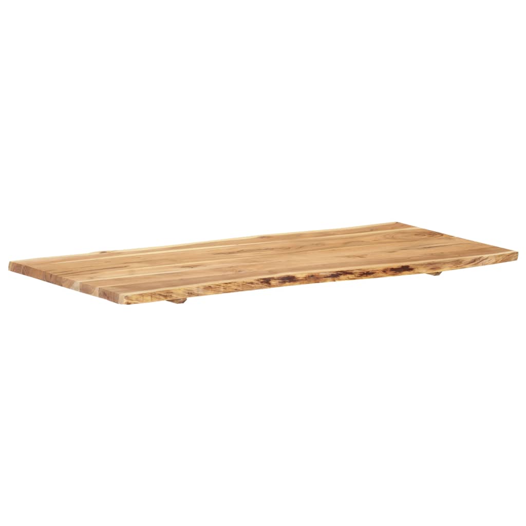 Dessus de table Bois d'acacia massif 118x(50-60)x2,5 cm - XIOS