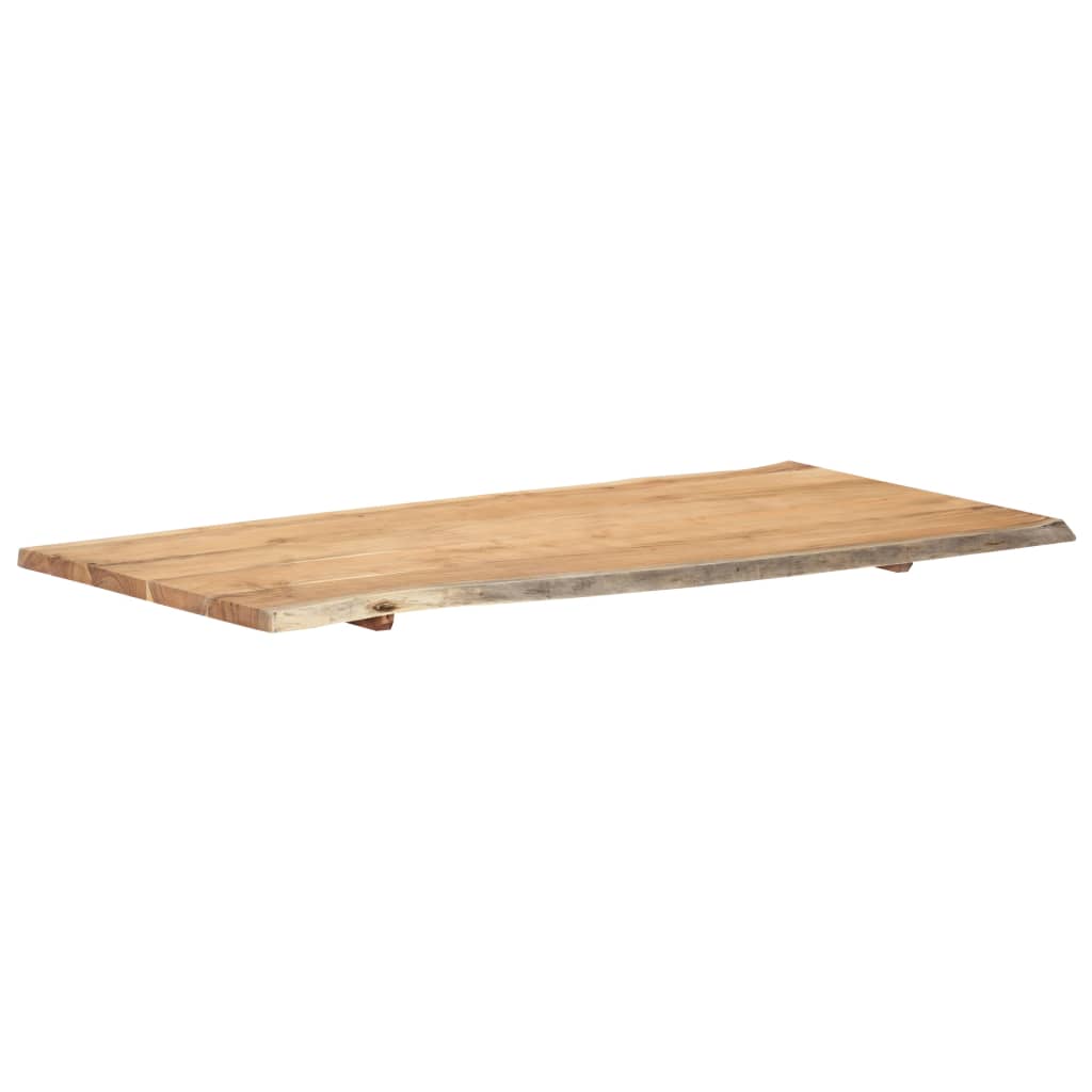 Dessus de table Bois d'acacia massif 118x(50-60)x2,5 cm - XIOS