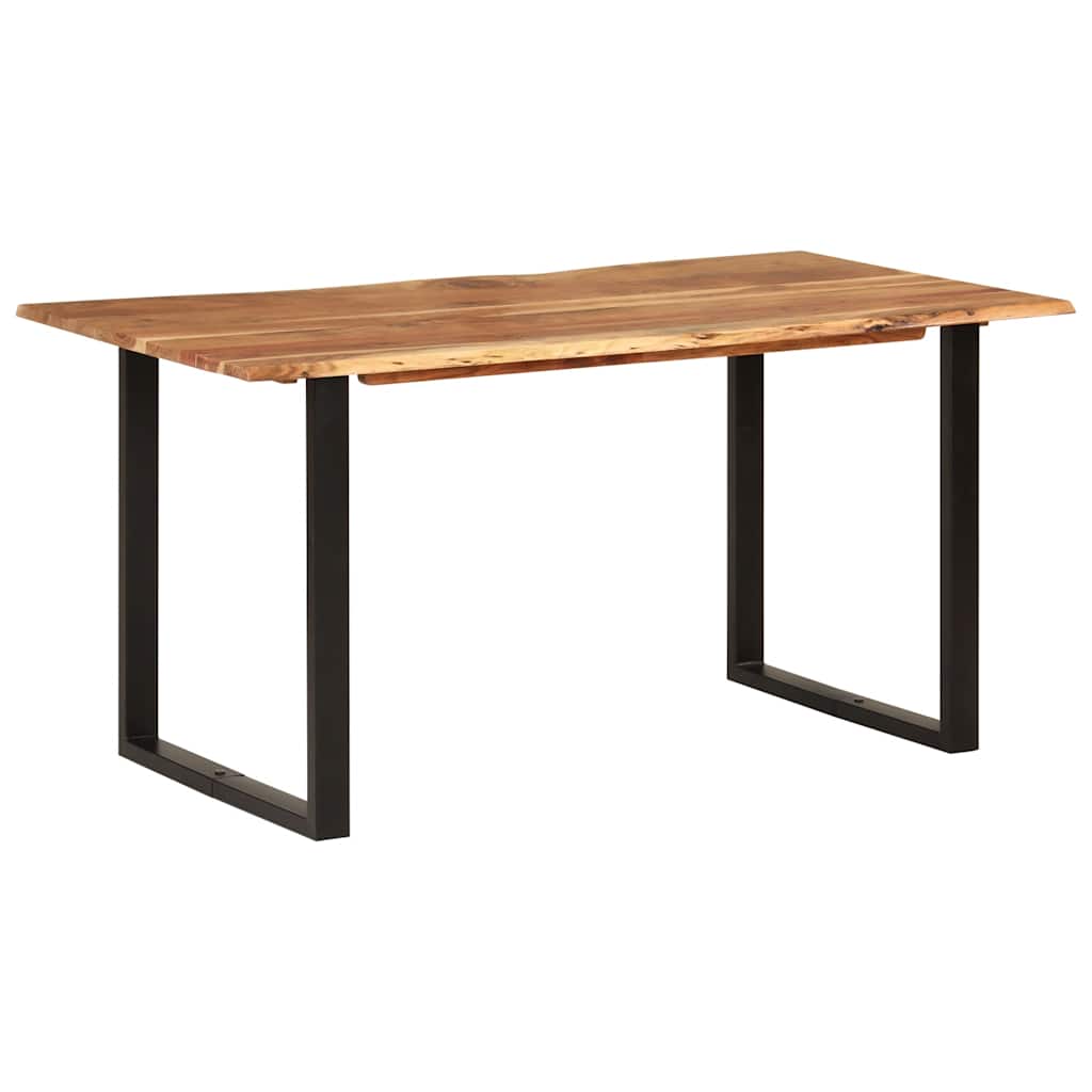 Table de salle à manger 154x80x76 cm Bois d'acacia solide - XIOS