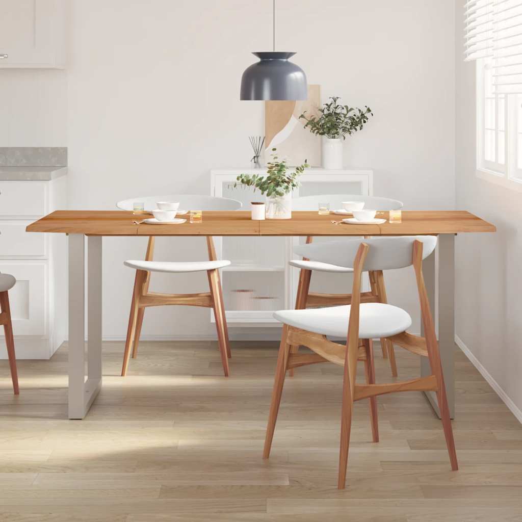 Table de salle à manger 180x90x76 cm Bois d'acacia massif - XIOS
