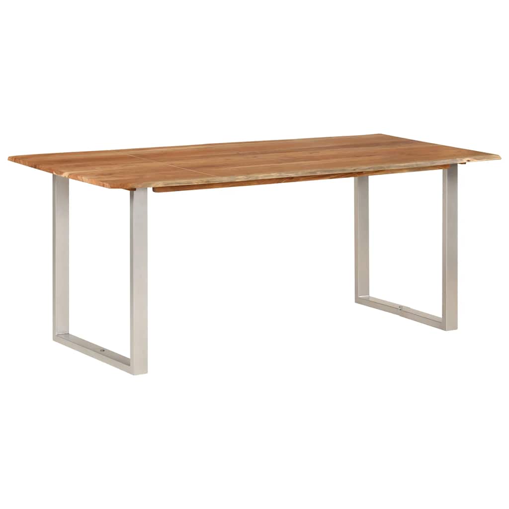 Table de salle à manger 180x90x76 cm Bois d'acacia massif - XIOS