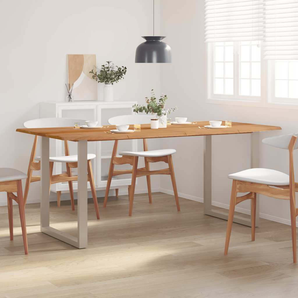 Table de salle à manger 180x90x76 cm Bois d'acacia massif - XIOS