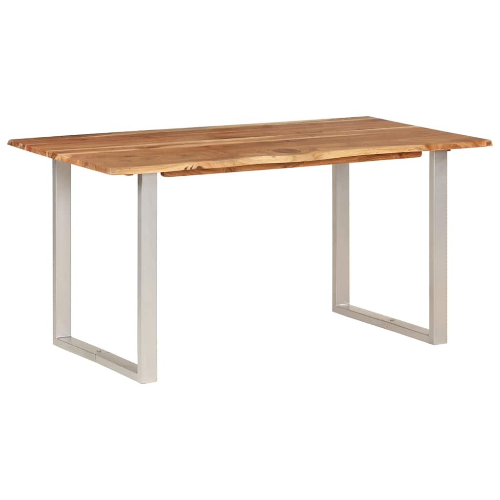 Table de salle à manger 154x80x76 cm Bois d'acacia solide