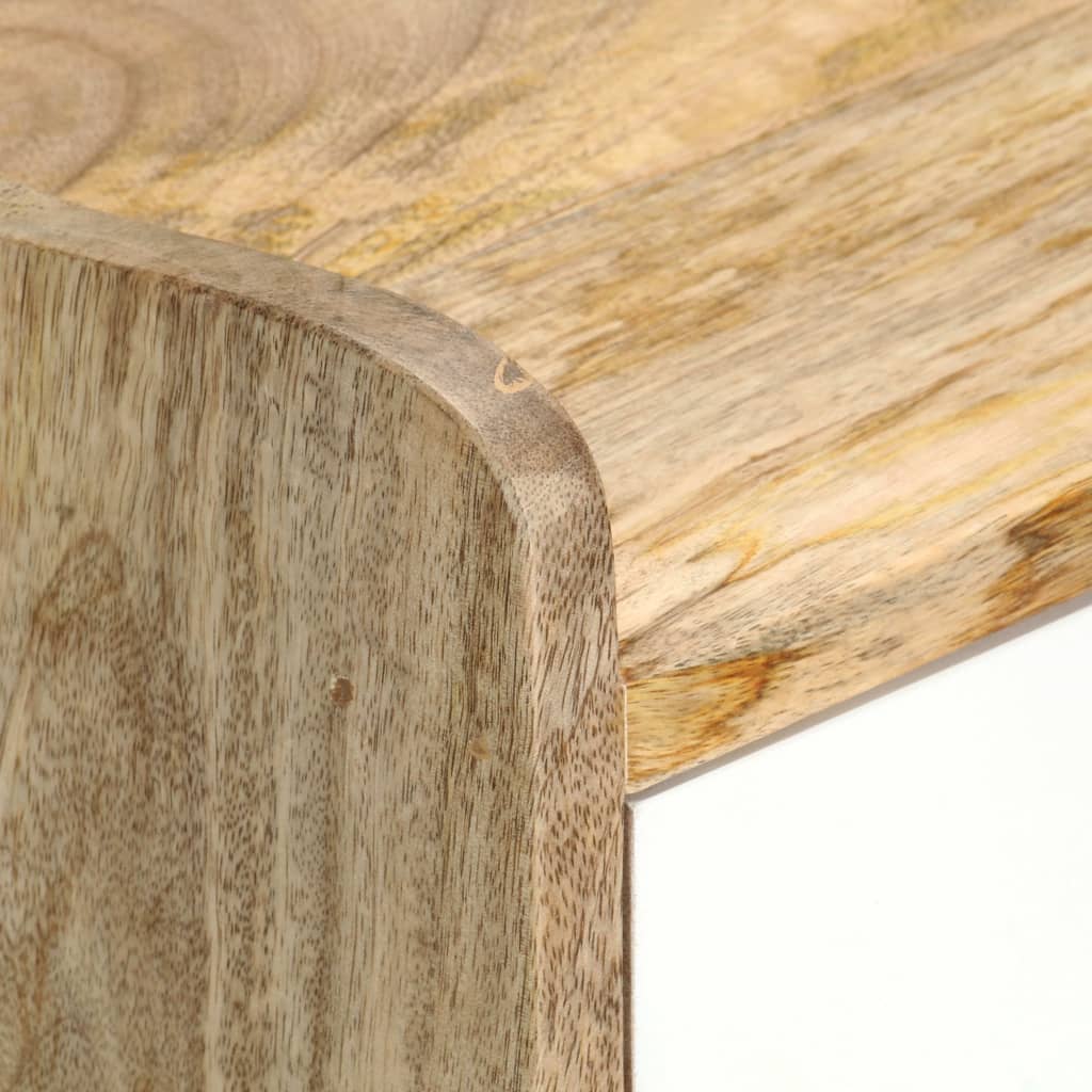 Table de chevet 47x35x63 cm Bois de manguier solide - XIOS