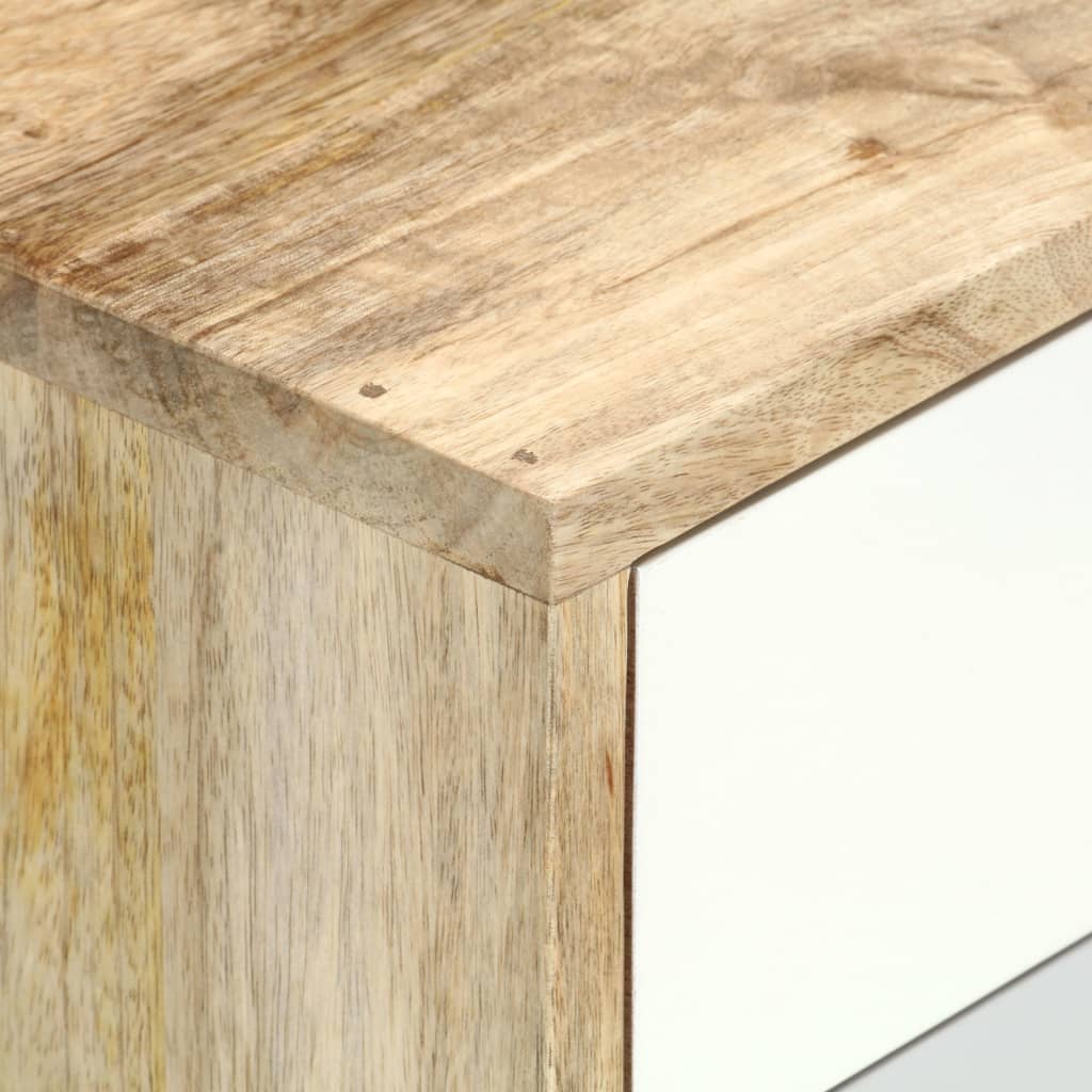 Table de chevet 47x35x59 cm Bois de manguier massif - XIOS