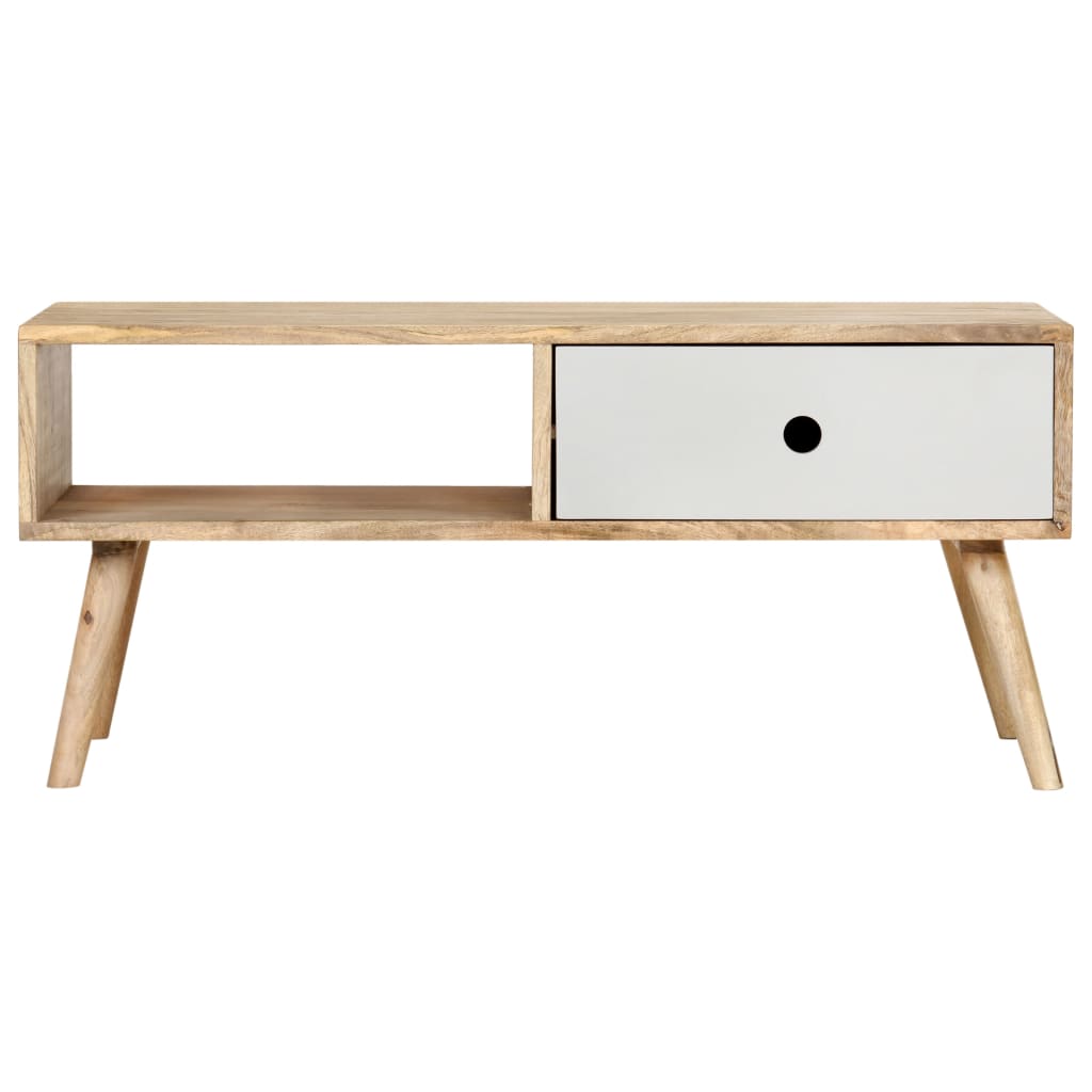 Table basse 90x50x40 cm Bois de manguier massif - XIOS