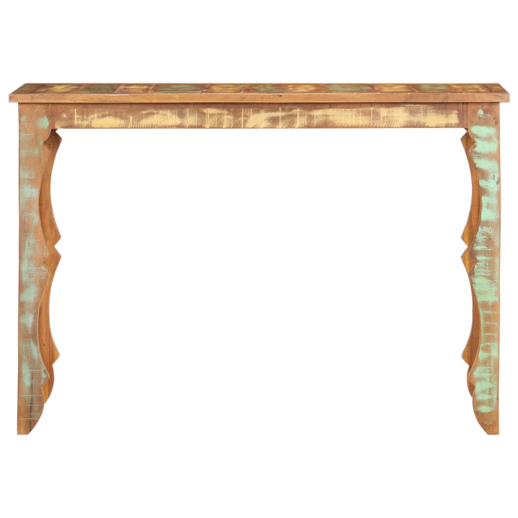 Table console 110x40x76 cm Bois de récupération massif - XIOS