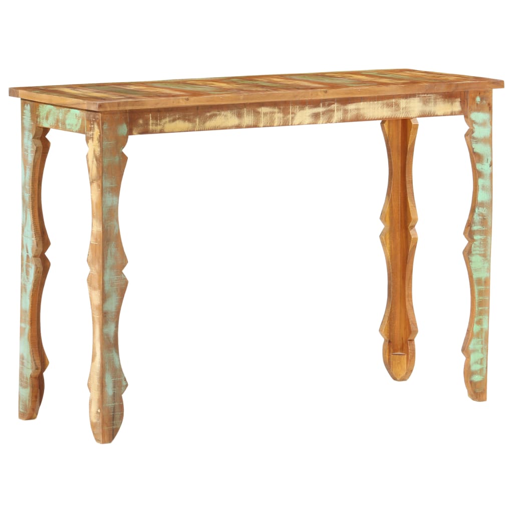 Table console 110x40x76 cm Bois de récupération massif - XIOS