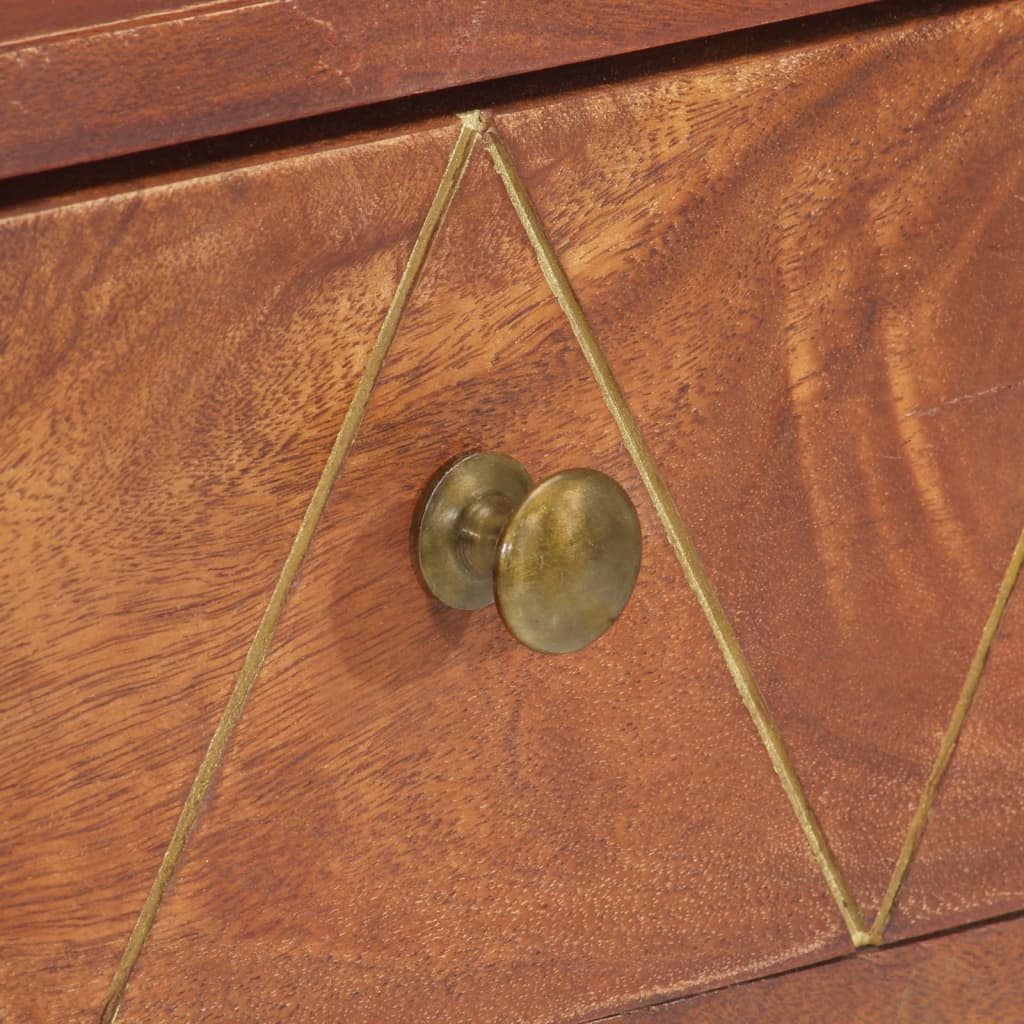 Table console 90x35x76 cm Bois d'acacia massif - XIOS