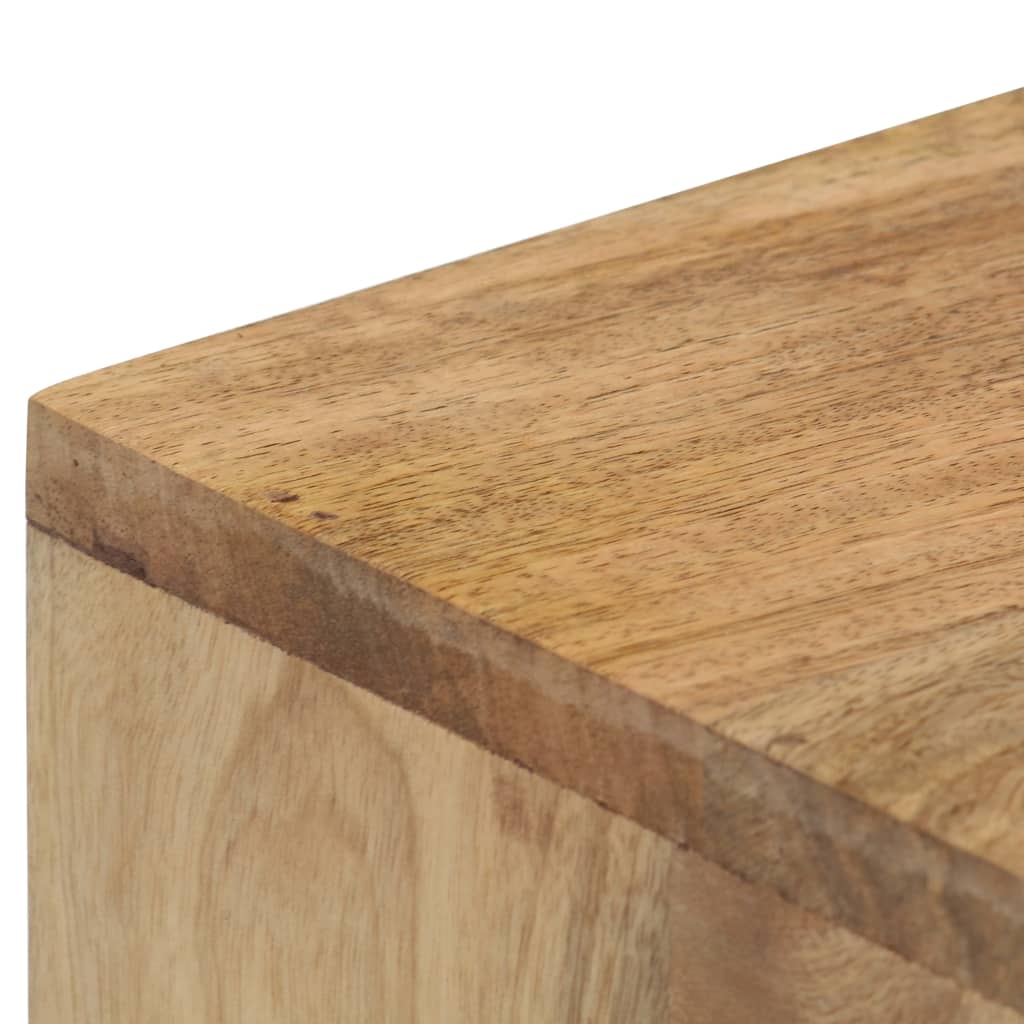 Table console 90x45x75 cm bois de manguier massif - XIOS