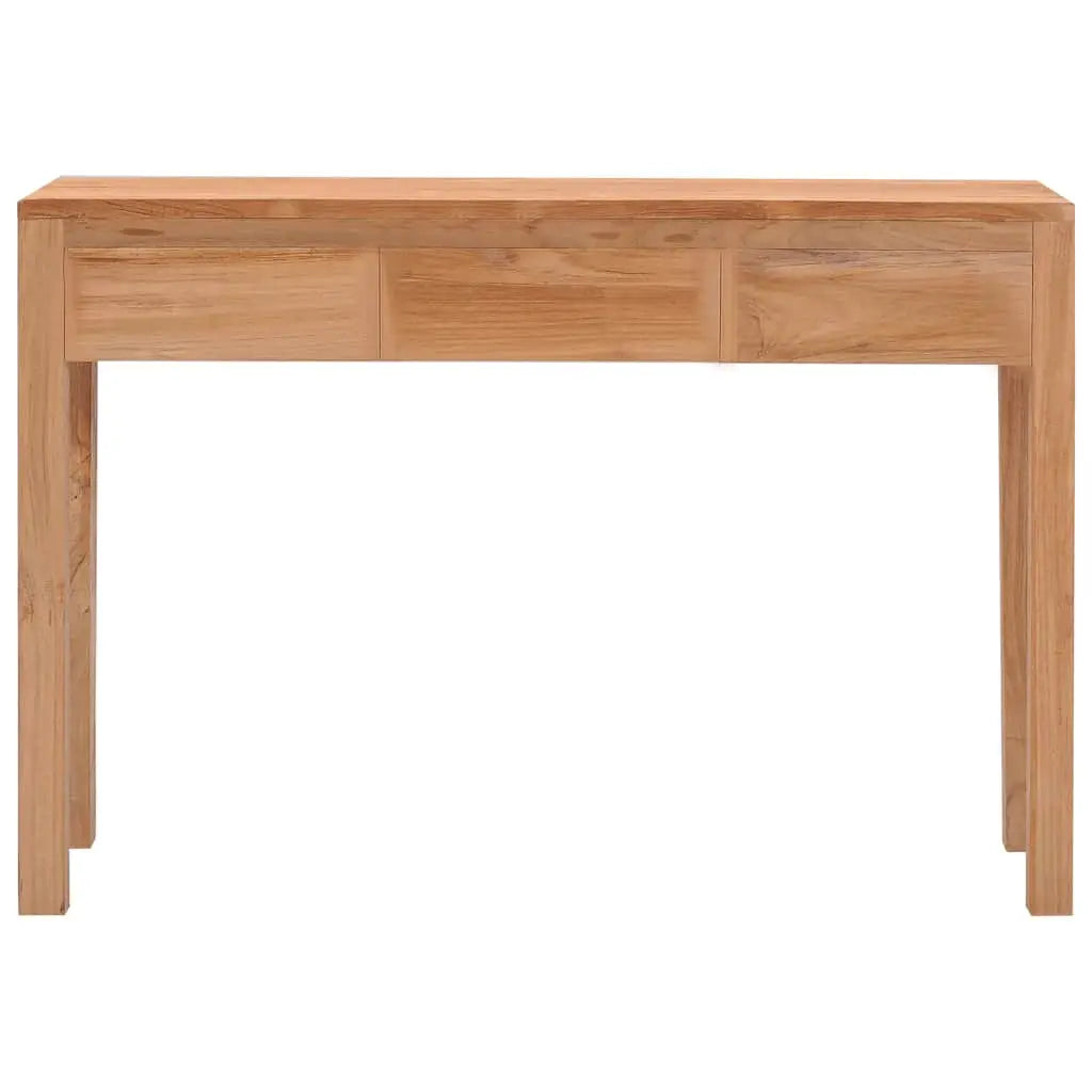 Table console 110x35x75 cm bois de teck solide - XIOS
