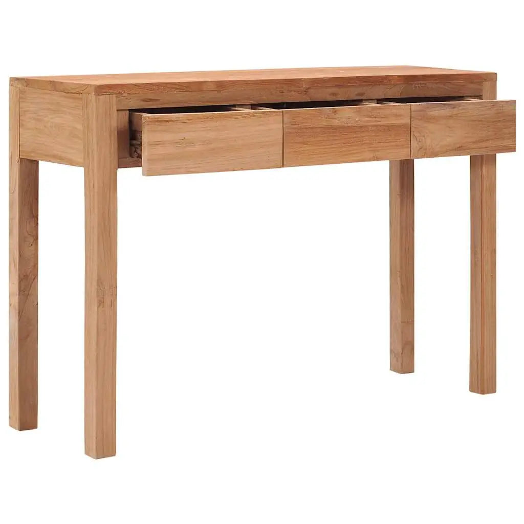 Table console 110x35x75 cm bois de teck solide - XIOS