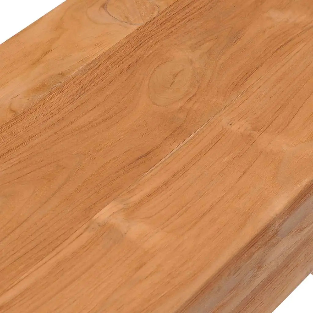 Table console 110x35x75 cm bois de teck solide - XIOS
