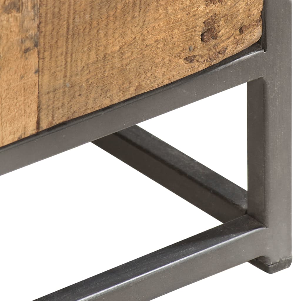 Armoire à tiroirs 45 x 30 x 100 cm Bois de récupération massif - XIOS