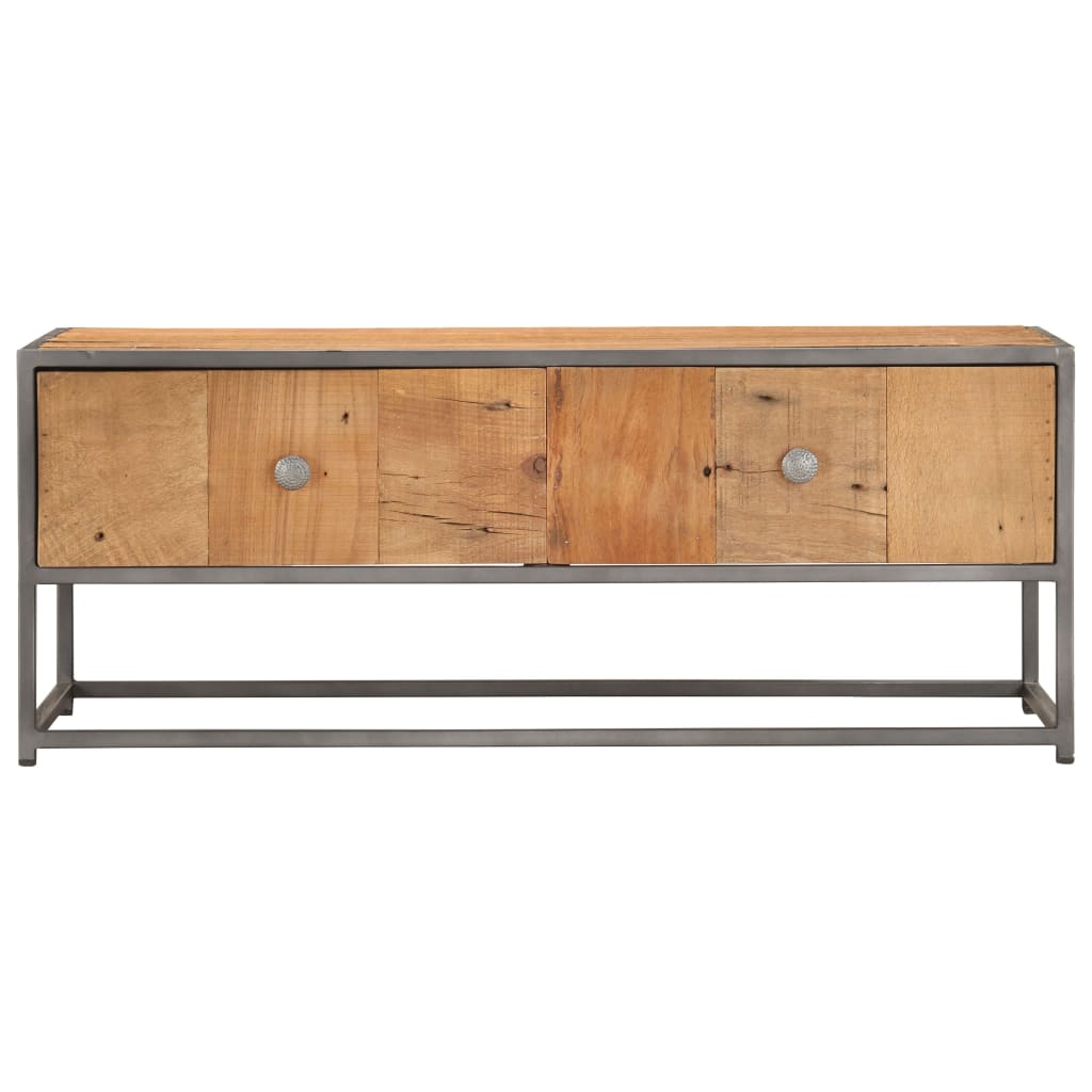 Table basse 90 x 50 x 35 cm Bois de récupération massif - XIOS