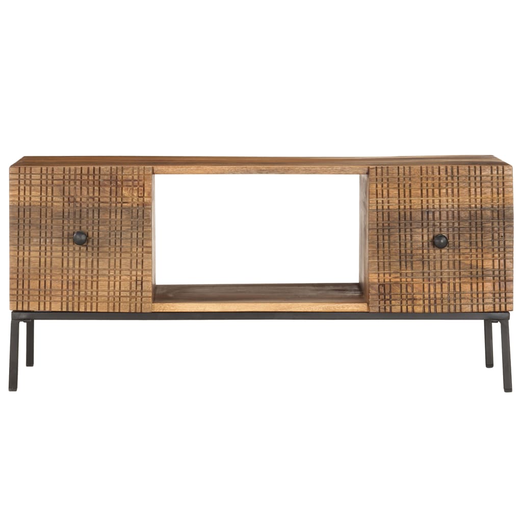 Table basse 90x45x40 cm Bois de manguier massif - XIOS