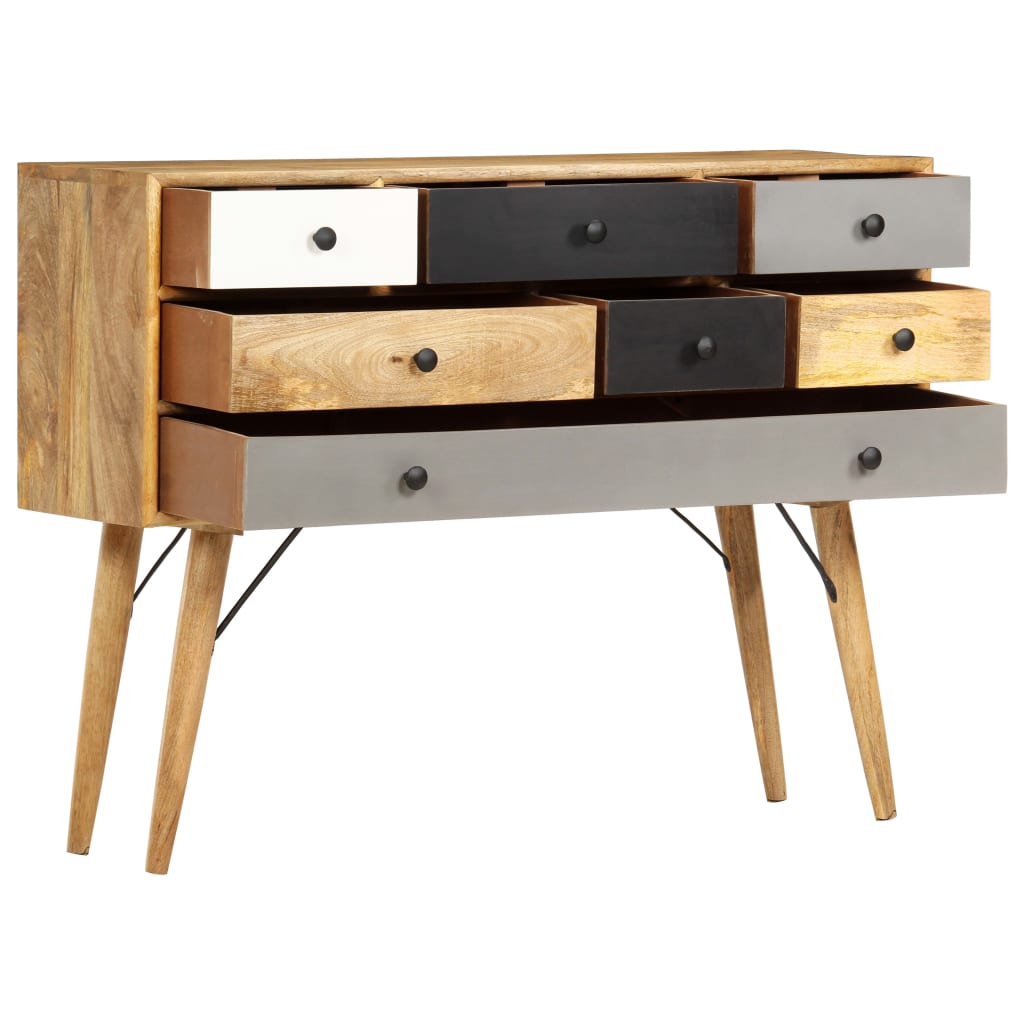 Buffet 110x30x82 cm Bois de manguier massif - XIOS