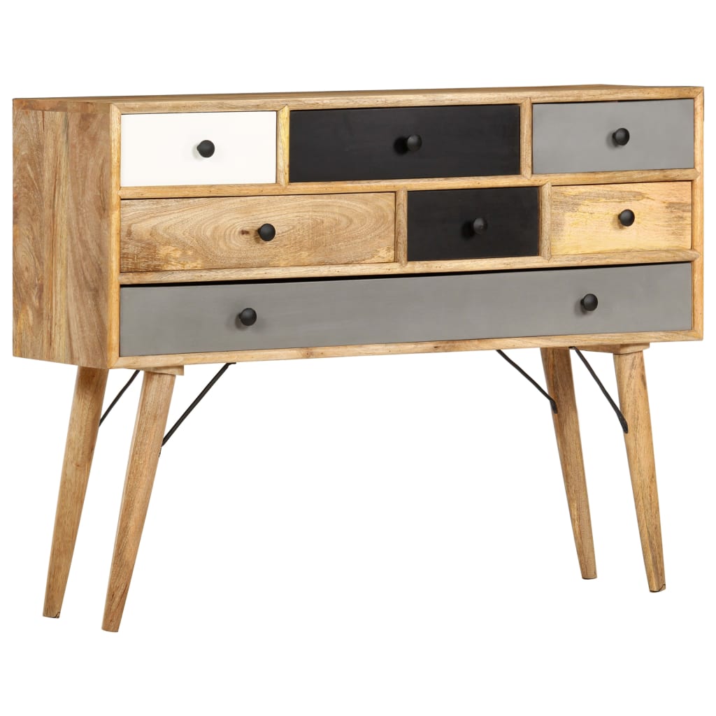 Buffet 110x30x82 cm Bois de manguier massif - XIOS