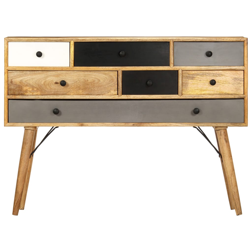 Buffet 110x30x82 cm Bois de manguier massif - XIOS