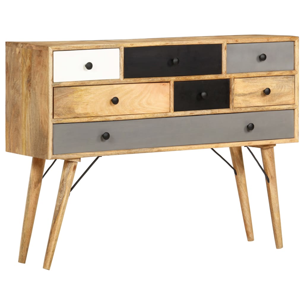 Buffet 110x30x82 cm Bois de manguier massif - XIOS