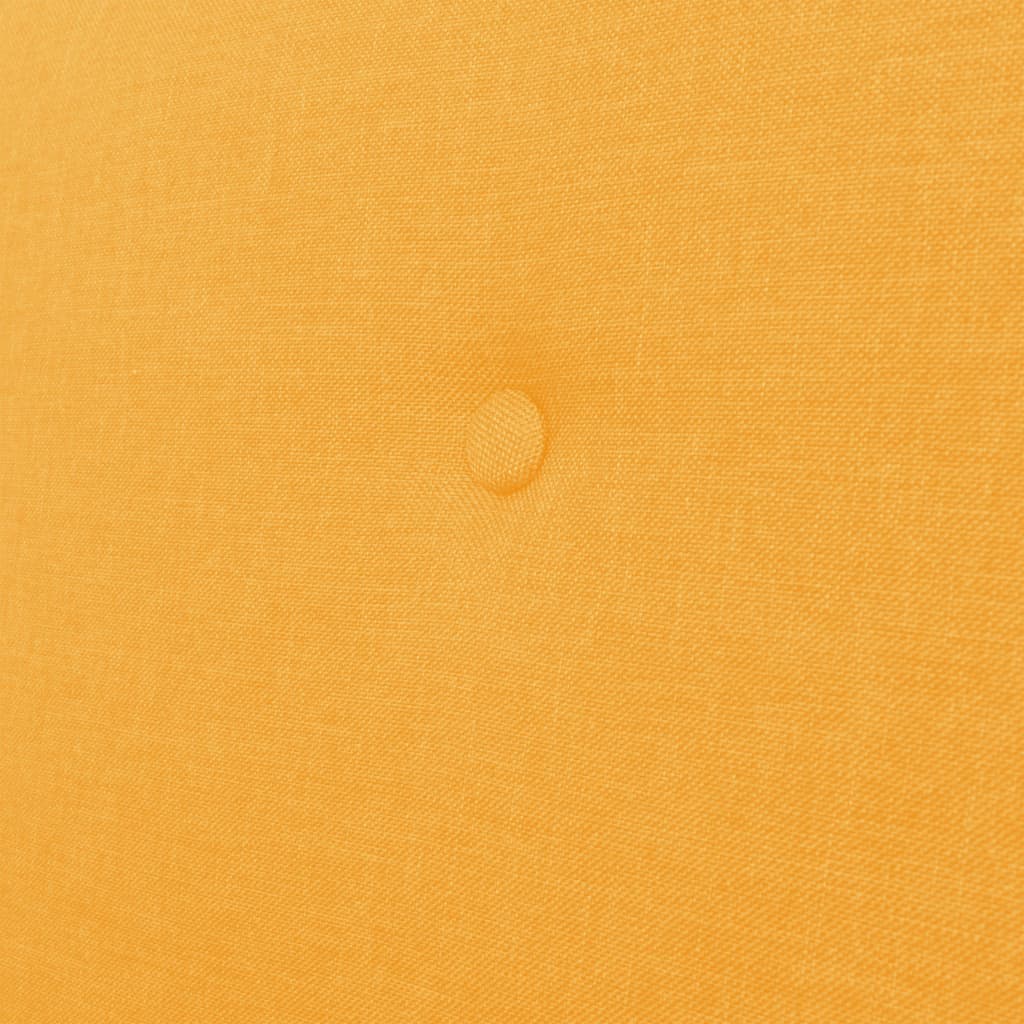 Ensemble de canapés 3 pcs Tissu Jaune - XIOS