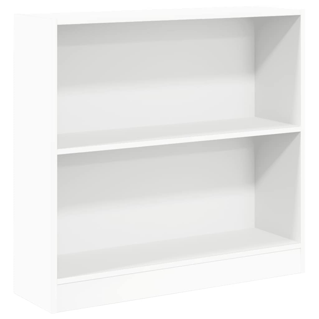 Bibliothèque blanc 80x24x75 cm bois d'ingénierie - XIOS