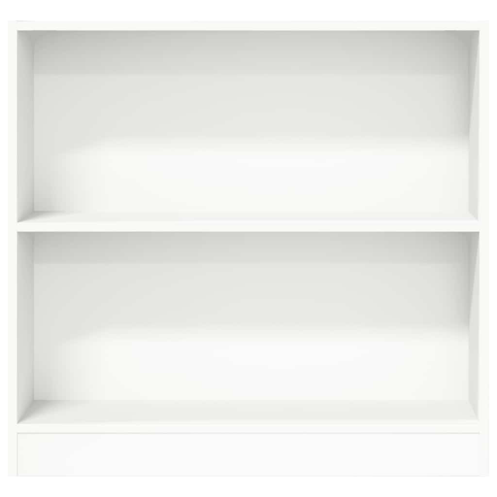 Bibliothèque blanc 80x24x75 cm bois d'ingénierie - XIOS