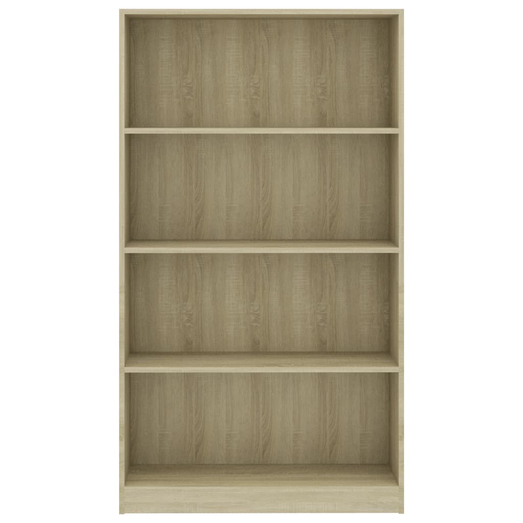 Bibliothèque à 4 niveaux Chêne sonoma Bois d’ingénierie - XIOS